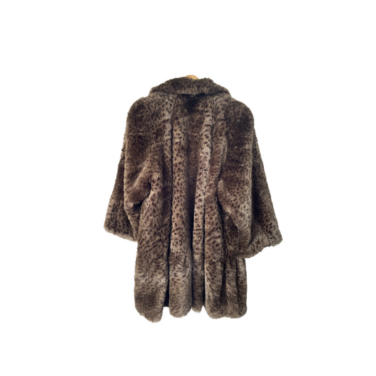 SPOTTED FUR COAT