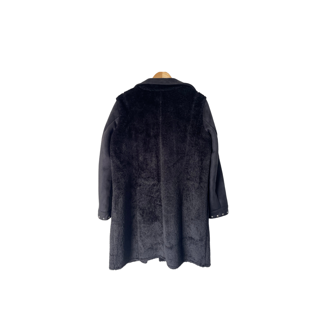 MIDNIGHT STUDDED COAT